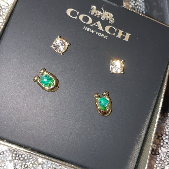 2 Set COACH EARRING - Picture 3 of 5
